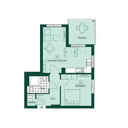 Appartement Haffresidenz 5-12 Zirchow Exterior foto